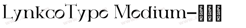 LynkcoType Medium字体转换